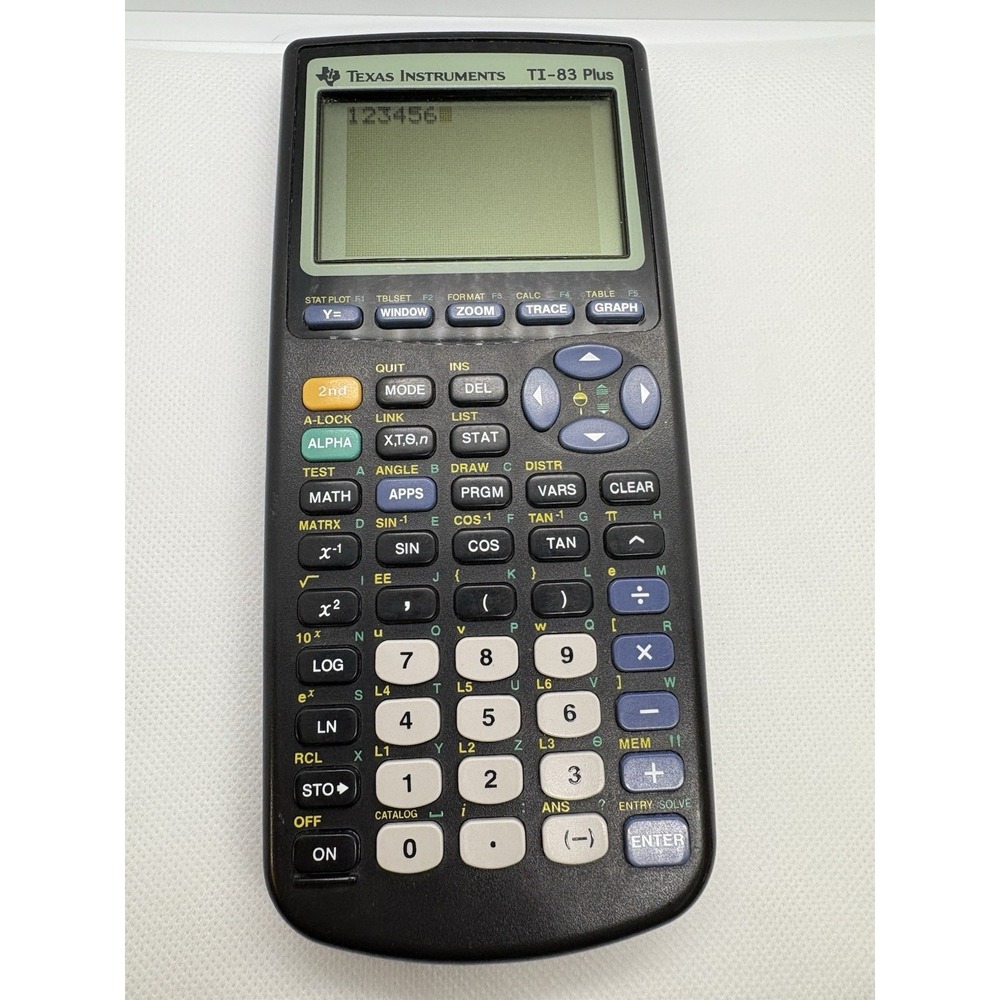 Texas Instruments TI-83 Plus Graphing Calculator – Tested, Working, No Cover - Picture 2 of 6